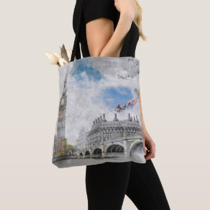 Bolso De Tela Big Ben, Londres, Reino Unido