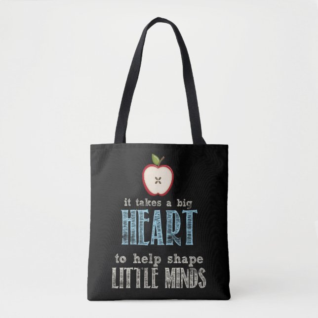 Bolso De Tela BIg Heart (Anverso)