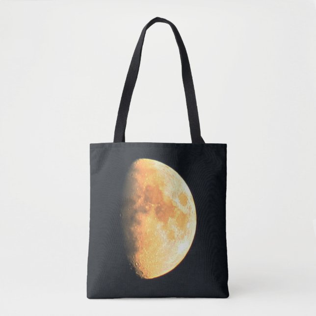 Bolso De Tela Big Old Moon Stcna (Anverso)