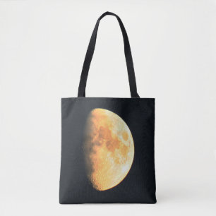 Bolso De Tela Big Old Moon stm