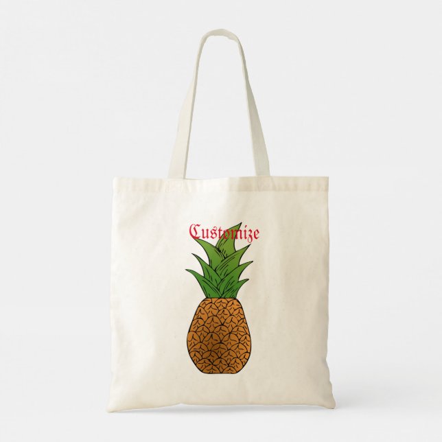 Bolso De Tela Big Pineapple Thunder_Cove (Reverso)