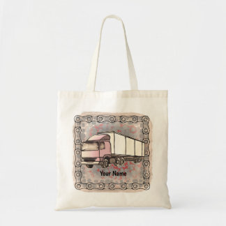 Bolso De Tela Big Rig Truck  tote bag