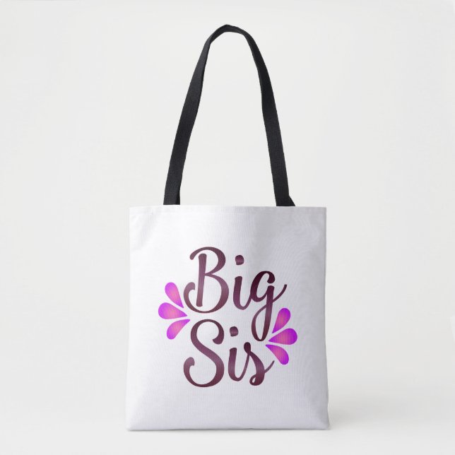 Bolso De Tela Big Sis (Anverso)