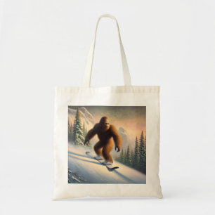 Bolso De Tela Bigfoot Snowboarding
