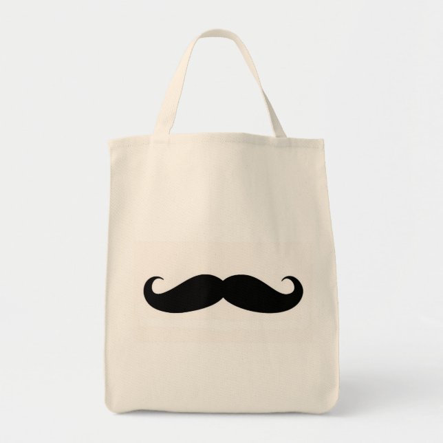 Bolso De Tela Bigote (Frente)