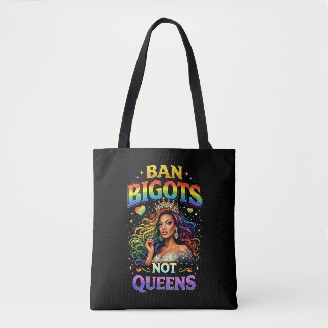 Bolso De Tela Bigotes Prohibidos (Anverso)