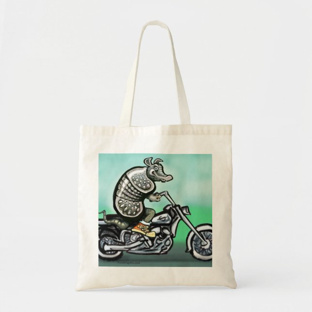 Bolso De Tela Biker Club Dillo (Frente)