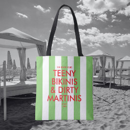 Bolso De Tela Bikinis adolescente y martinis sucios The Beach Cl