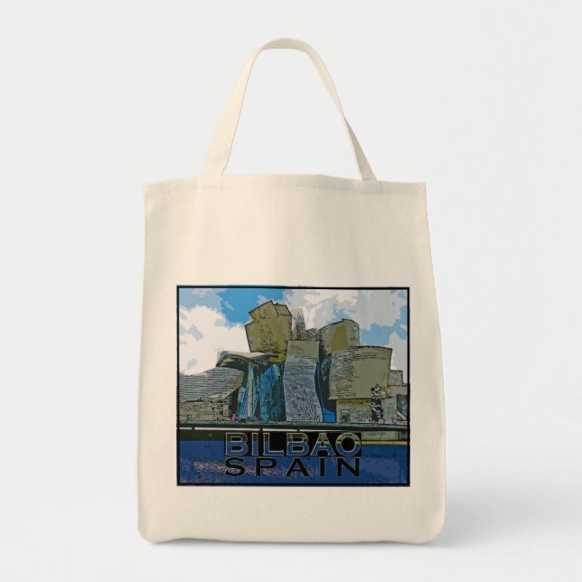 Bolso De Tela Bilbao (Frente)