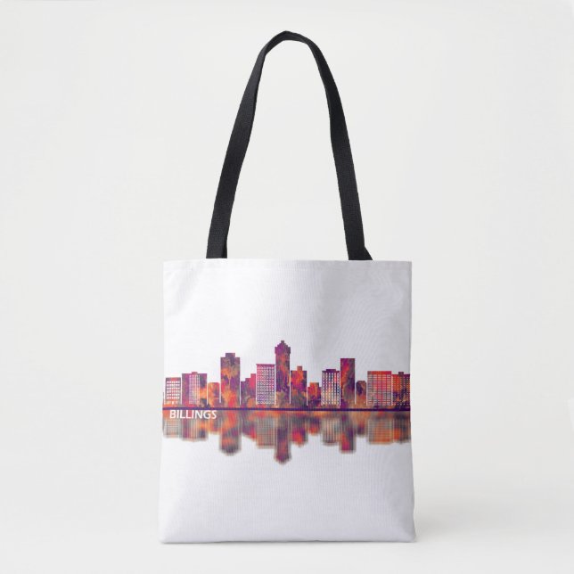 Bolso De Tela Billings Skyline (Anverso)