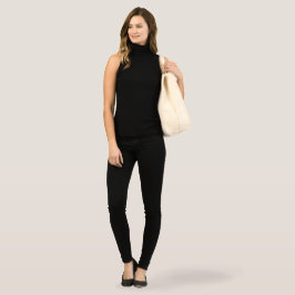 Bolso De Tela Billy estirándose por la mañana Conejito Rex negro