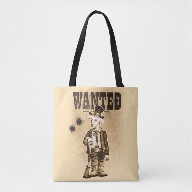 Bolso De Tela Billy the Kid (Anverso)