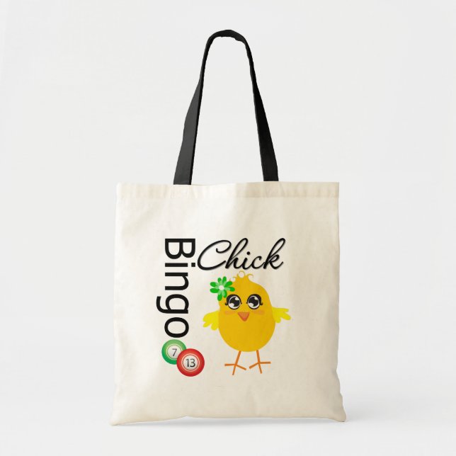 Bolso De Tela Bingo Chick (Frente)