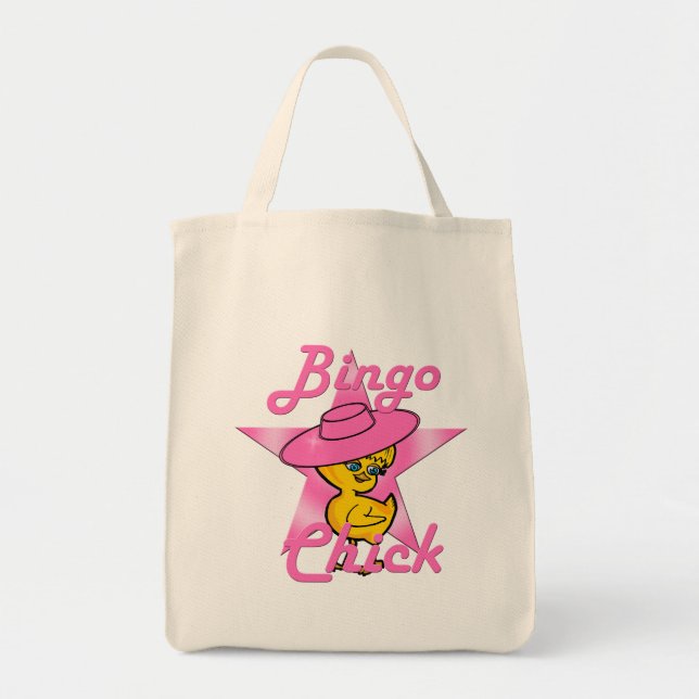 Bolso De Tela Bingo Chick #8 (Frente)