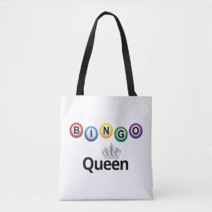 Bolso De Tela Bingo Queen