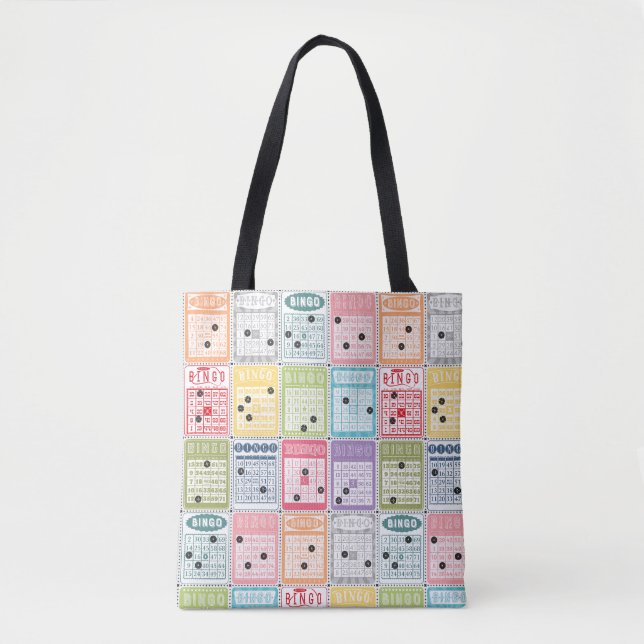 Bolso De Tela Bingo retro (Anverso)