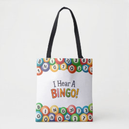 Bolso De Tela Bingo Tote Bag