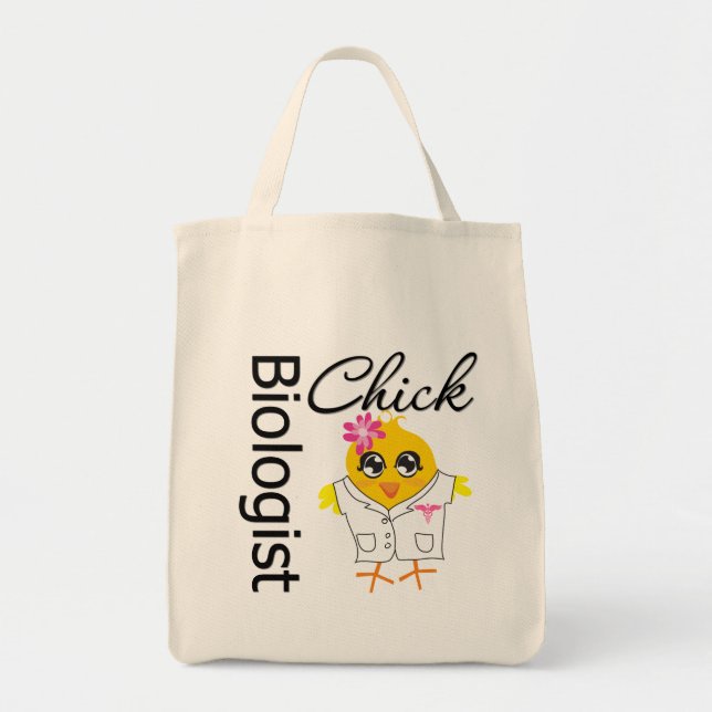 Bolso De Tela Biólogo Chick (Frente)