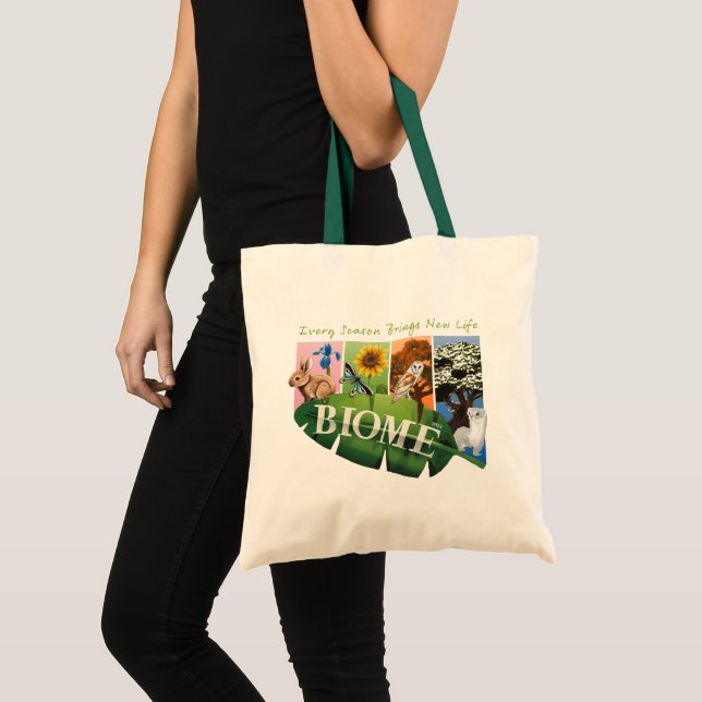Bolso De Tela Biome Seasons Basic Tote (Anverso (producto))