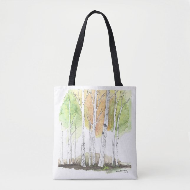 Bolso De Tela birch tree bag (Anverso)