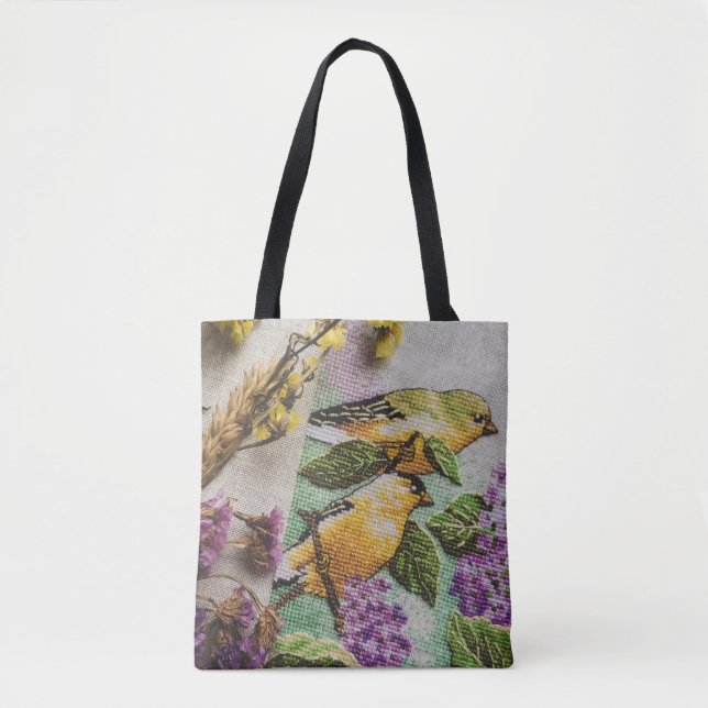 Bolso De Tela Bird (Anverso)