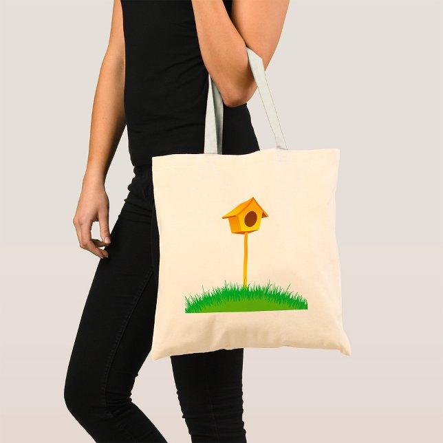Bolso De Tela Bird House Tote Bag (Subido por el creador)