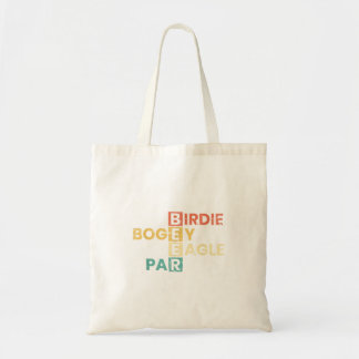 Bolso De Tela Birdie Bogey Eagle Par Cerveza Divertido Jugador d