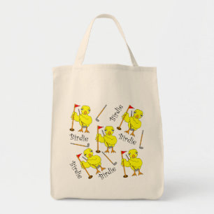 Bolso De Tela Birdie Golfer Chick