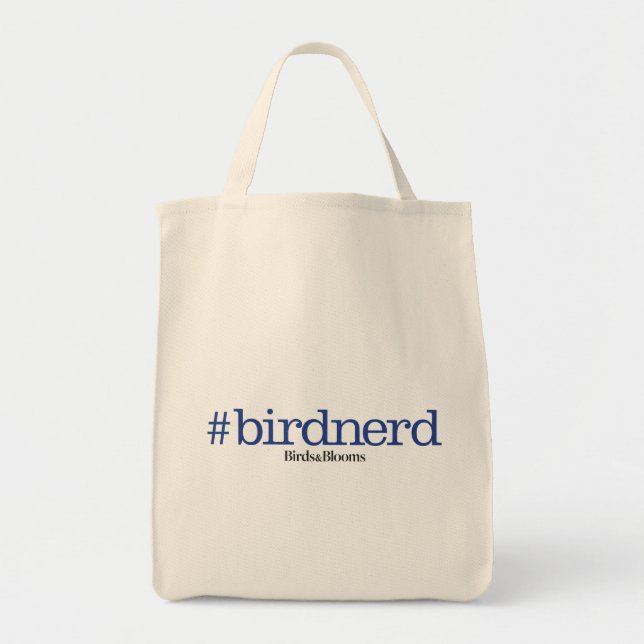 Bolso De Tela #birdnerd (Frente)