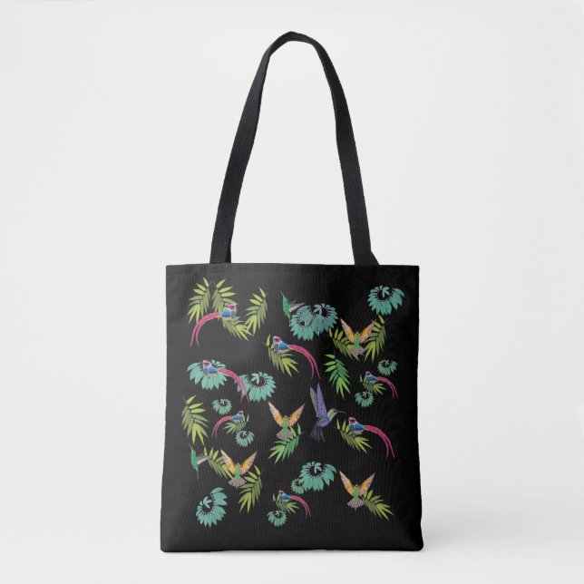 Bolso De Tela Birds Heaven (Anverso)