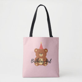 Bolso De Tela Birthday Girl Tote Bag