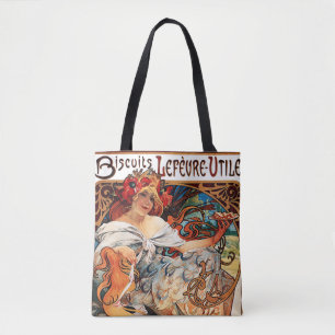 Bolso De Tela Biscuit, Mucha