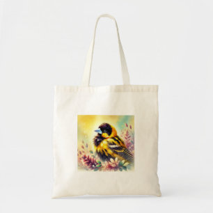 Bolso De Tela Bishop Bird in Watercolor 120924AREF147 - Watercol