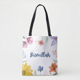 Bolso De Tela Bismillah Flower Tothbag