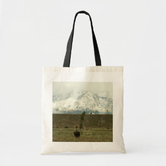 Bolso De Tela Bison en la fotografía del parque nacional del Gra