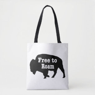 Bolso De Tela Bison Free To Roam