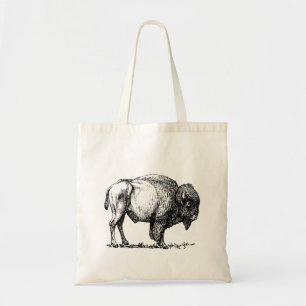 Bolso De Tela Bisonte americano del búfalo