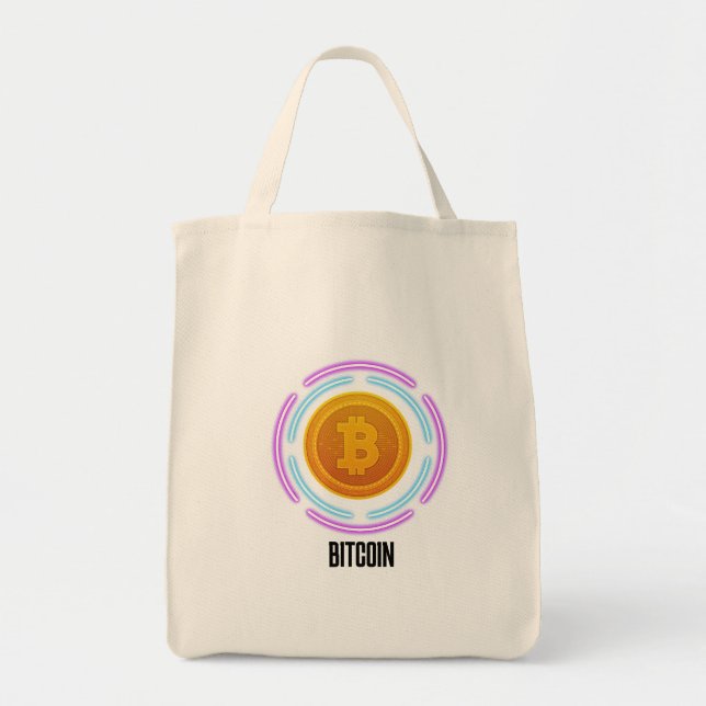 BOLSO DE TELA BITCOIN (Frente)