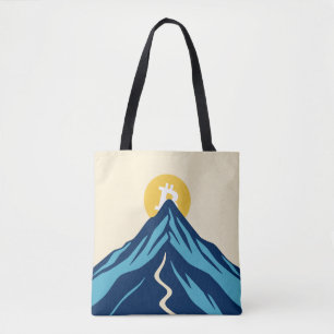 Bolso De Tela Bitcoin en alza