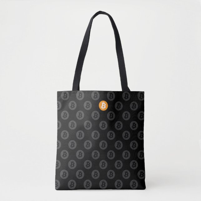 Bolso De Tela Bitcoin Logo (Classic) (Anverso)