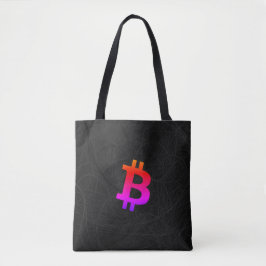 Bolso De Tela Bitcoin Miami Neurona Negra