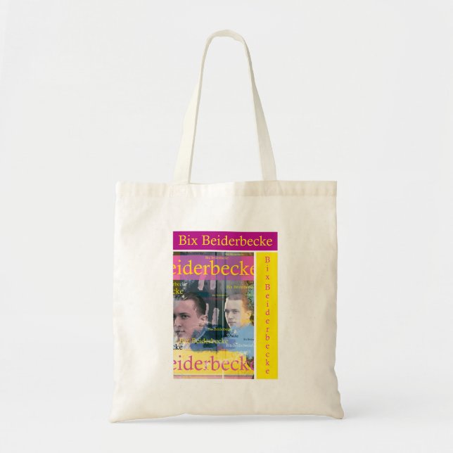 Bolso De Tela Bix Beiderbecke (Frente)