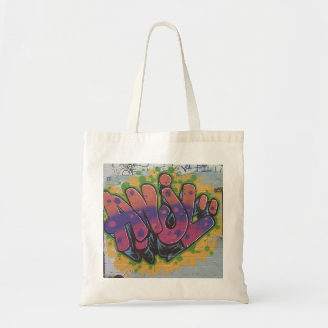 Bolso De Tela bklyn vamos difícilmente (Frente)