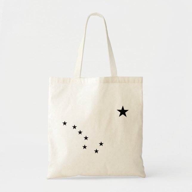 Bolso De Tela Black Big Dipper (Frente)