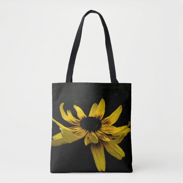 Bolso De Tela Black Eyed Susan Flower Tote Bag (Anverso)