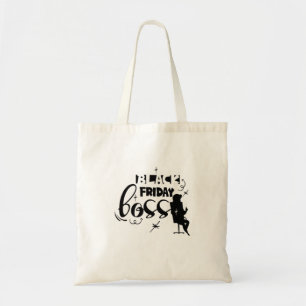 Bolso De Tela Black Friday Boss Day Funny Shopping