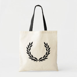 Bolso De Tela Black Laurel Wreath
