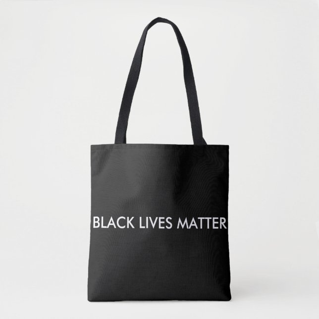 Bolso De Tela Black Lives Matter Totebag, BLM (Anverso)