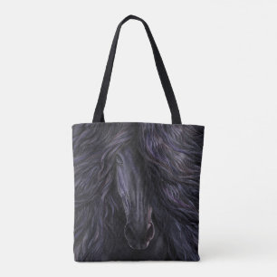 Bolso De Tela Black Magic Tote Bag