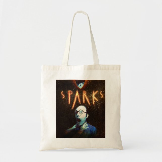 Bolso De Tela Black Retro enciende película de Hallowen BAnd (Frente)